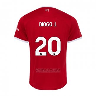 Camisola Liverpool Jogador Diogo J. 1º 2023-2024