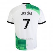 Camisola Liverpool Jogador Luis Diaz 2º 2023-2024