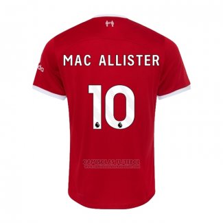 Camisola Liverpool Jogador Mac Allister 1º 2023-2024
