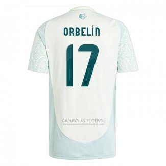 Camisola Mexico Jogador Orbelin 2º 2024