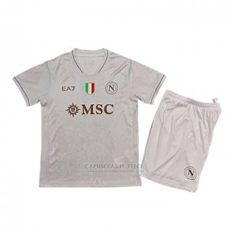 Camisola Naples 2º Crianca 2025-2026