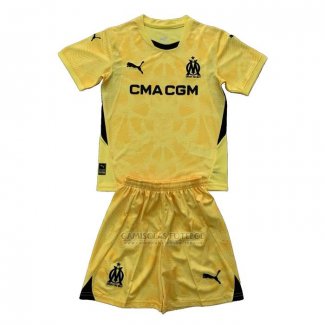Camisola Olympique Marsella Goleiro 2º Crianca 2024-2025