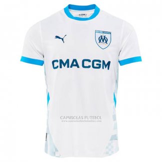 Camisola Olympique Marsella 1º Authentic 2024-2025