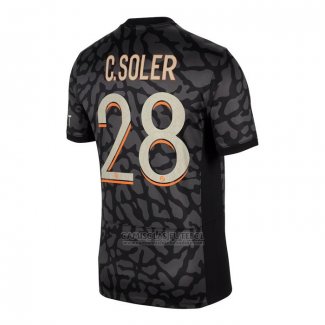 Camisola Paris Saint-Germain Jogador C.soler 3º 2023-2024