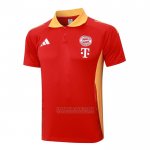 Camisola Polo del Bayern de Munique 2024-2025 Vermelho