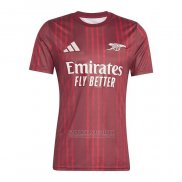 Camisola Pre Match del Arsenal 2025-2026 Vermelho