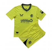 Camisola Rangers Goleiro Crianca 2023-2024 Amarelo