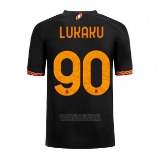 Camisola Roma Jogador Lukaku 3º 2023-2024