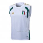 Camisola de Treinamento Italia Sin Mangas 2025-2026 Branco