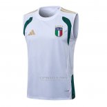 Camisola de Treinamento Italia Sin Mangas 2025-2026 Branco
