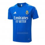Camisola de Treinamento Real Madrid 2025-2026 Azul Branco