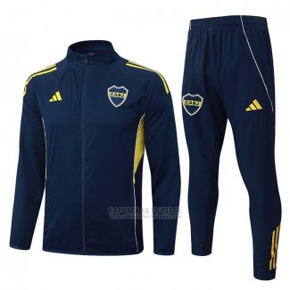 Conjunto de Trench Coat del Boca Juniors 2025-2026 Azul