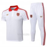 Conjunto Polo del Bayern de Munique 125 Aniversario 2025-2026 Branco