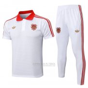 Conjunto Polo del Bayern de Munique 125 Aniversario 2025-2026 Branco