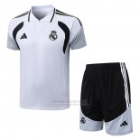 Conjunto Polo del Real Madrid 2026-2027 Branco