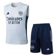 Fato de Treino Arsenal Sin Mangas 2025-2026 Cinza