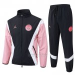 Fato de Treino Com Blusao del Paris Saint-Germain 2025-2026 Preto Rosa