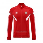 Jaqueta Bayern de Munique 2024-2025 Vermelho Branco