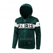 Jaqueta Hoodie Paris Saint-Germain 2021-2022 Verde