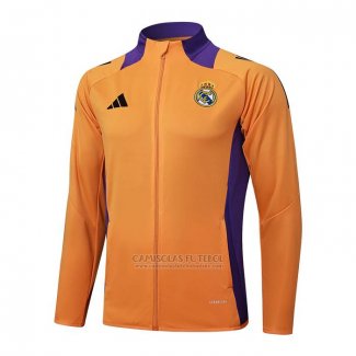 Jaqueta Real Madrid 2024-2025 Laranja
