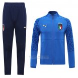 Jaqueta de Treinamento Italia 2020-2021 Azul
