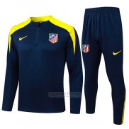 Sueter de Treinamento Atletico Madrid Crianca 2025-2026 Azul