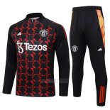 Sueter de Treinamento Manchester United Crianca 2024-2025 Vermelho
