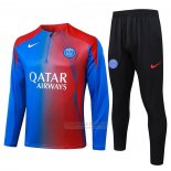 Sueter de Treinamento Paris Saint-Germain Crianca 2025-2026 Azul Vermelho