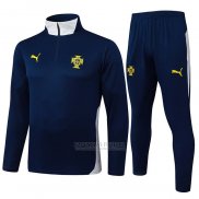 Sueter de Treinamento Portugal 2024-2025 Azul