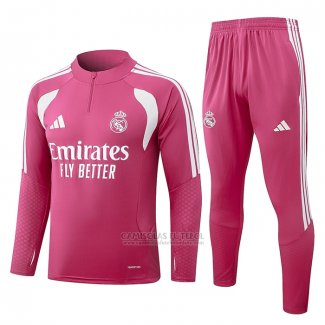 Sueter de Treinamento Real Madrid 2026-2027 Rosa