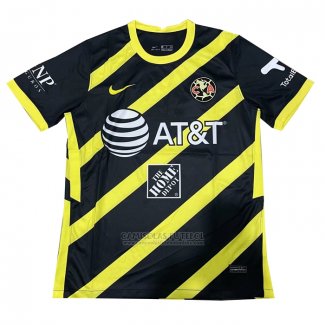 Tailandia Camisola America 2022 Preto e Amarelo