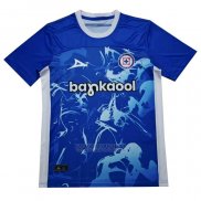 Tailandia Camisola Cruz Azul Goleiro 2024-2025 Azul