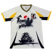 Tailandia Camisola Japao Special 2024-2025 Branco Amarelo
