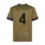 Camisola AC Milao Jogador Bennacer 3º 2022-2023