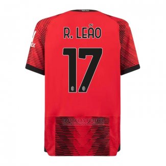 Camisola AC Milao Jogador R.leao 1º 2023-2024