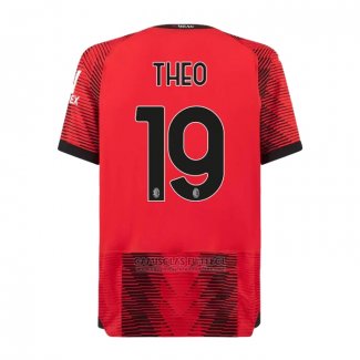 Camisola AC Milao Jogador Theo 1º 2023-2024