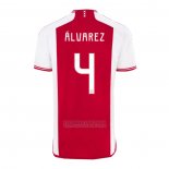 Camisola Ajax Jogador Alvarez 1º 2023-2024