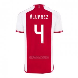 Camisola Ajax Jogador Alvarez 1º 2023-2024
