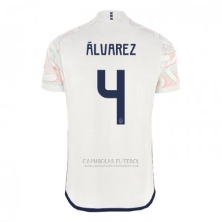 Camisola Ajax Jogador Alvarez 1º 2023-2024