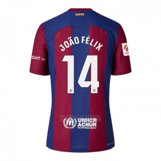 Camisola Barcelona Jogador Joao Felix 1º 2023-2024