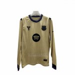 Camisola Barcelona 2º Manga Comprida 2025-2026