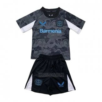 Camisola Bayer Leverkusen 3º Crianca 2024-2025