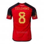 Camisola Belgica Jogador Tielemans 1º 2022