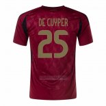 Camisola Belgica Jogador de Cuyper 1º 2024