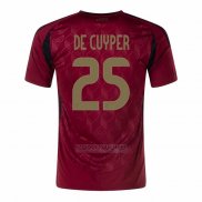 Camisola Belgica Jogador de Cuyper 1º 2024
