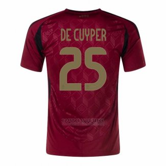 Camisola Belgica Jogador de Cuyper 1º 2024