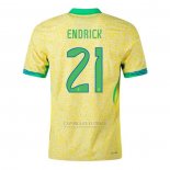 Camisola Brasil Jogador Endrick 1º 2024