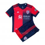 Camisola Cagliari Calcio 1º Crianca 2021-2022