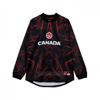 Camisola Canada Goleiro Manga Comprida 2025
