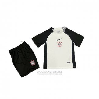 Camisola Corinthians 1º Crianca 2025